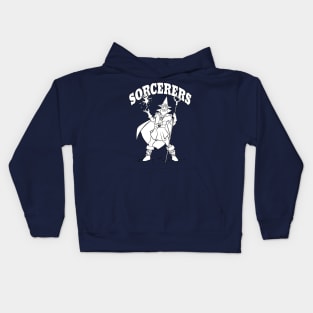 Sorcerer mascot Kids Hoodie